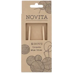 Pyöröpuikko Novita koivu 40cm 3.5