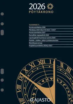 Pöytäkrono-vuosipaketti 2026