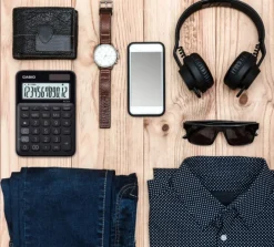 Pöytälaskin Casio MS-20UC musta