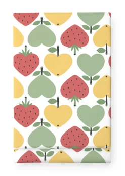 Pöytäliina Finlayson Sydänhedelmät vihreä/keltainen 145x145