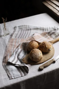 Pyyhe Lapuan Kankurit Toffee 48x70cm, kaneli-ruskea