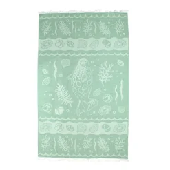 Pyyhe Pinnan alla vihreä 100% kierrätysmateriaalia Suomen Luonnonsuojeluliitto