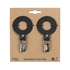 Pyyheklipsi rengas Miiko musta 5x9,3cm