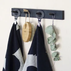 Pyyheklipsi rengas Miiko musta 5x9,3cm