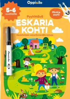 Pyyhittävä Eskaria kohti -puuhakirja 5-6 v