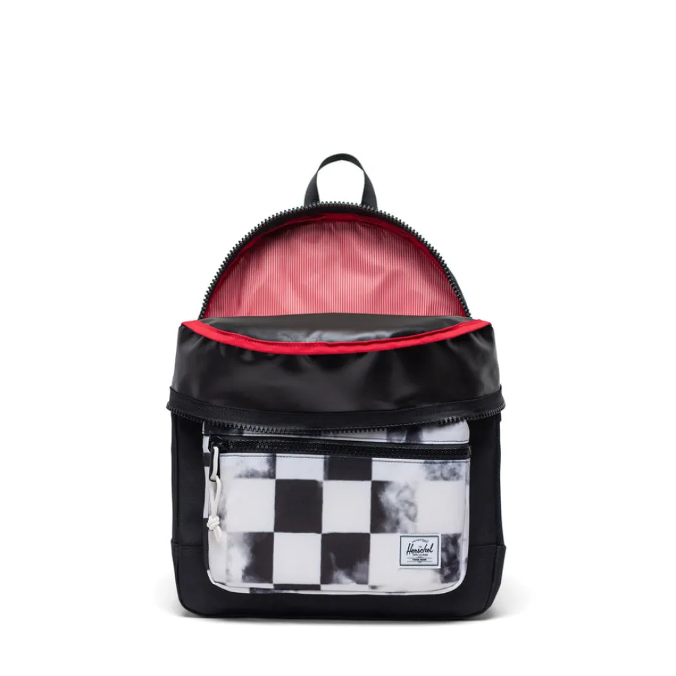Reppu Heritage Youth Black Distressed Checker Herschel