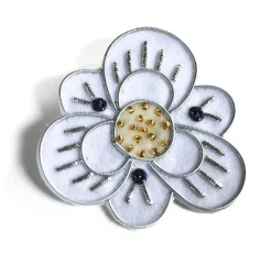 Rintakoru Mum's Valko-orvokki