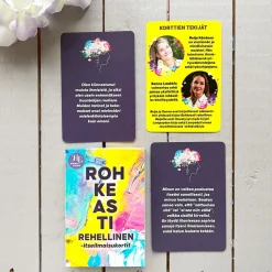 Rohkeasti rehellinen -itseilmaisukortit Hidasta Elämää