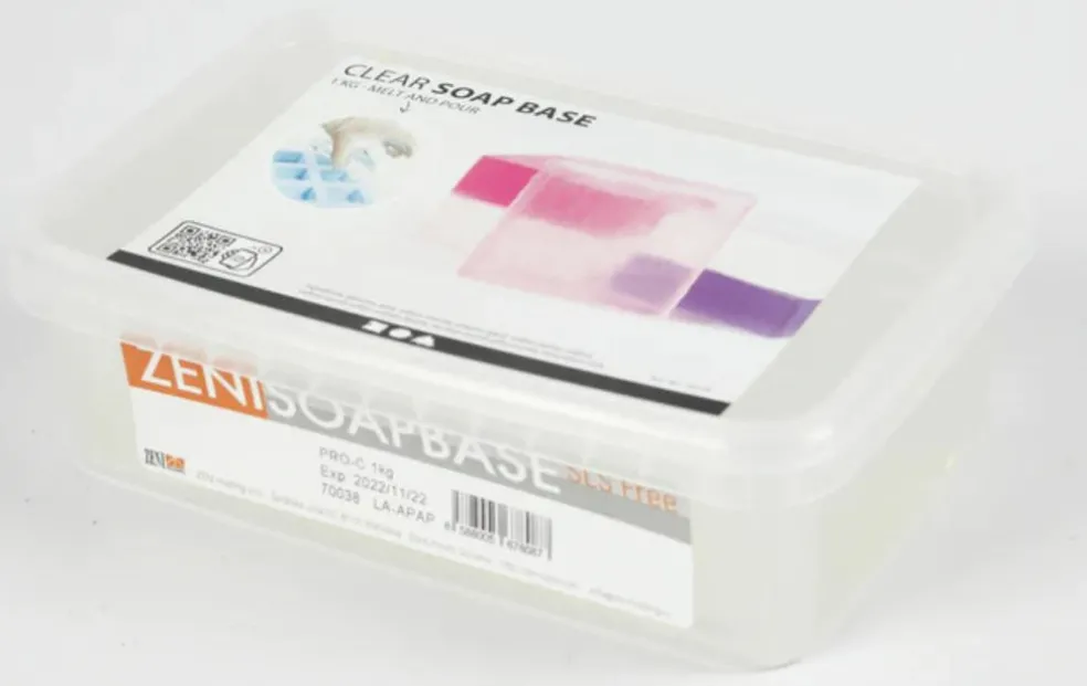 Saippuamassa 1kg, kirkas