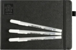 Sakura luonnoskirja ja Gelly roll kynät 3kpl