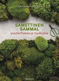 Samettinen sammal puutarhassa ja ruukussa