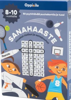 Sanahaaste-puuhakortit 8-10 v