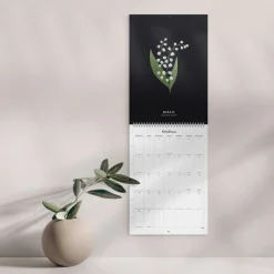 Seinäkalenteri Kukka 2026