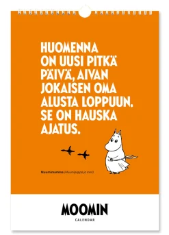 Seinäkalenteri 23x34 Vuodeton Muumi