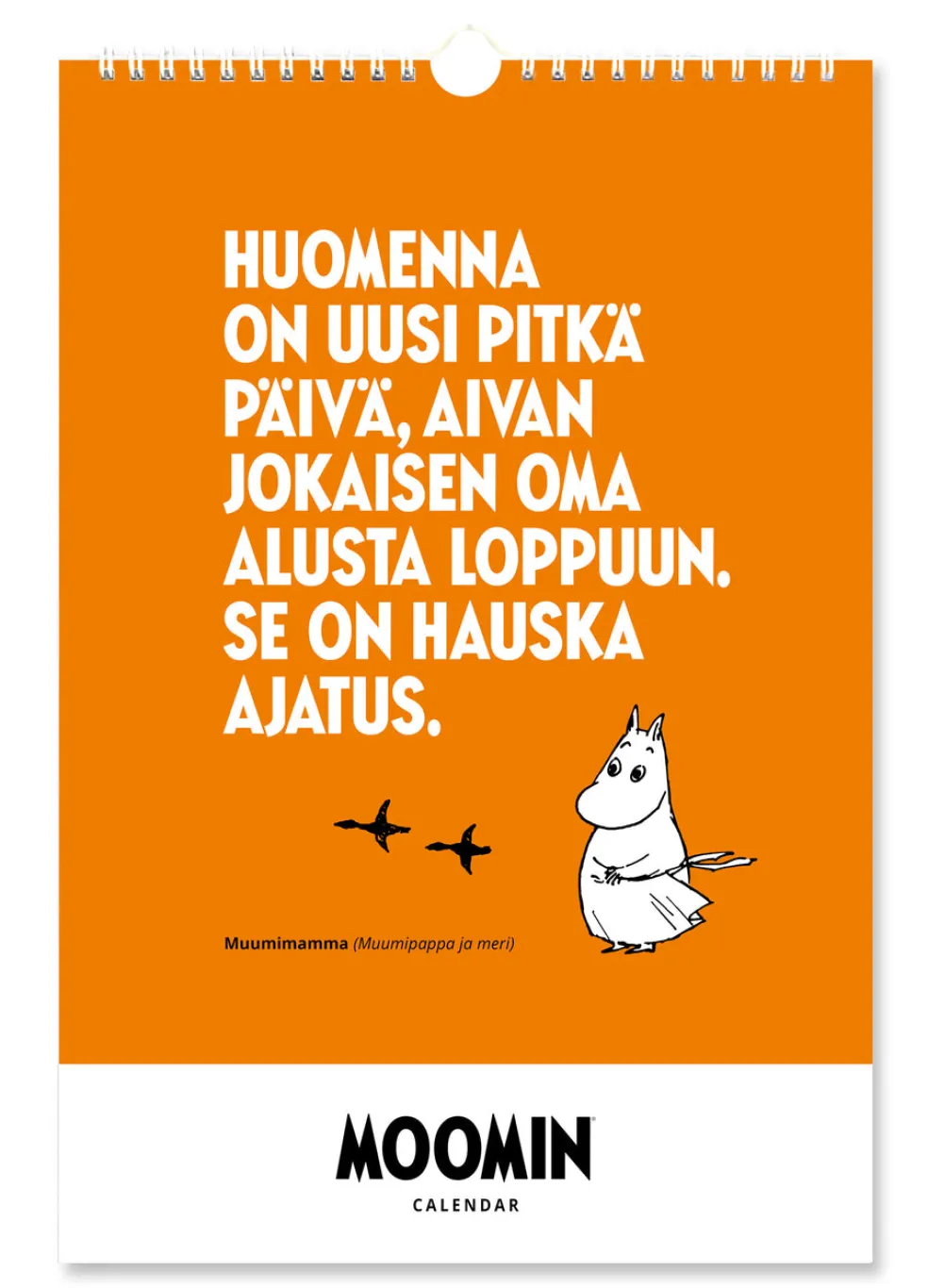 Seinäkalenteri 23x34 Vuodeton Muumi