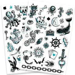 Siirtokuvatatuointi Dark Side Djeco