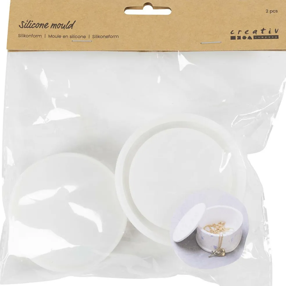 Silikonimuotti kannellinen purkki 4,3x7cm