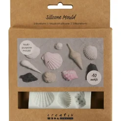 Silikonimuotti Kotilo ja simpukankuoret