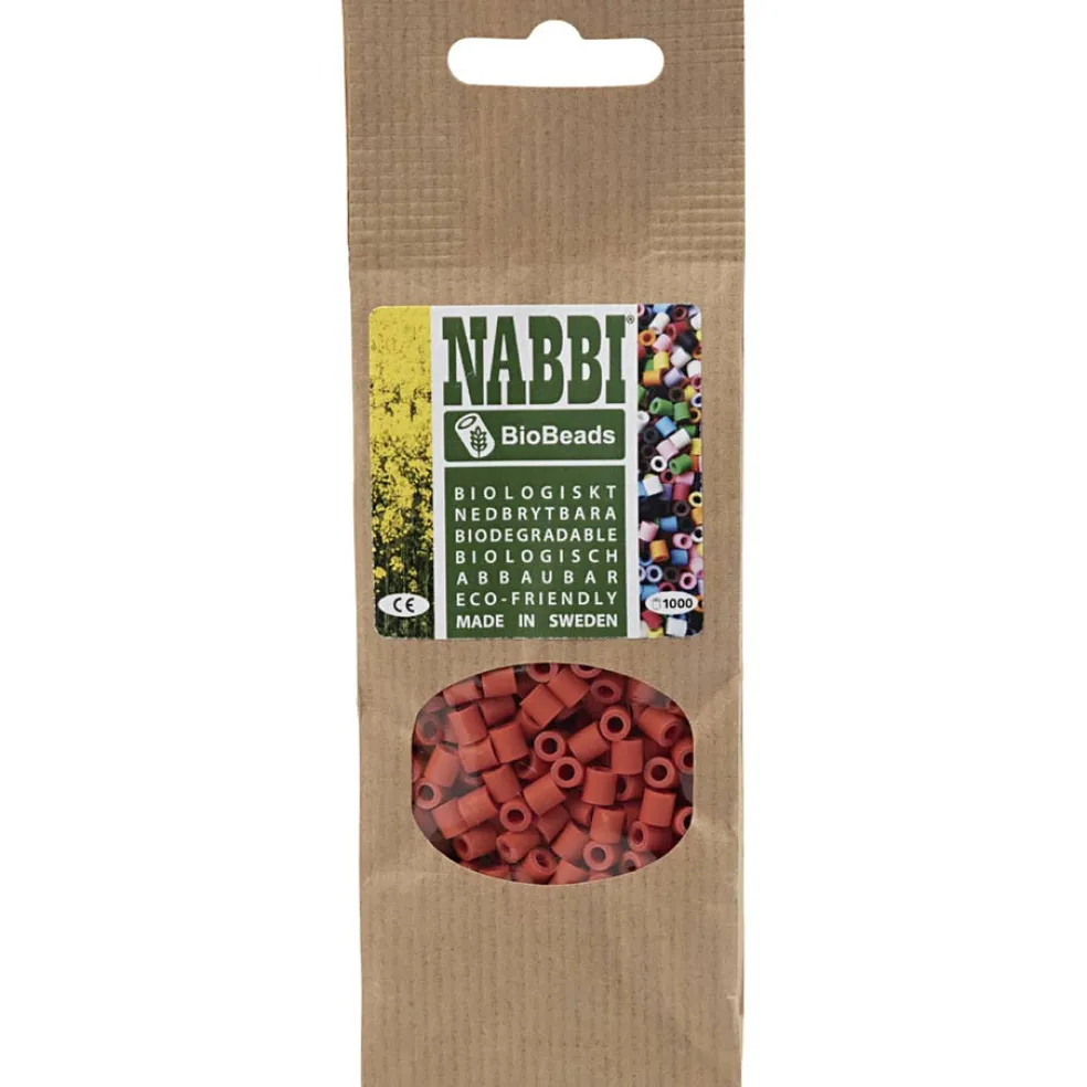 Silityshelmi 1000 kpl lohenpunainen Nabbi BioBeads