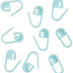 Silmukkamerkki 30 kpl/ 2,2cm vaaleansininen