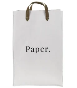 Säilytyslaukku Paper valkoinen 40x26x60cm