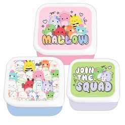 Säilytysrasiat Squishmallows Mallow Days 3kpl/setti