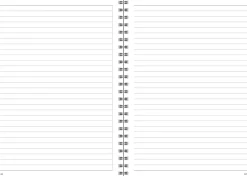 Simple A5, musta 2025-2026 (lukuvuosikalenteri)