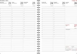 Simple A5, ruusukulta 2025-2026 (lukuvuosikalenteri)