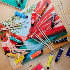 Sivellinsetti 13 kpl poninkarva pyöreät Mont Marte