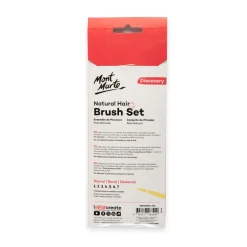 Sivellinsetti 13 kpl poninkarva pyöreät Mont Marte