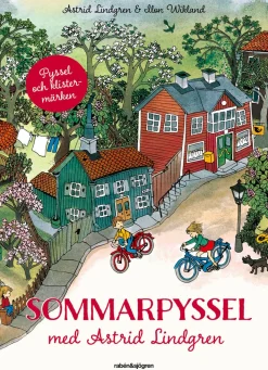 Sommarpyssel med Astrid Lindgren : med klistermärken
