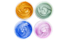 Sormivärit 4 kpl kimaltavat, Neogrun