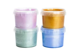 Sormivärit 4 kpl kimaltavat, Neogrun