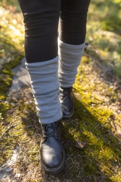 Säärystimet PaaPii merinovilla harmaa