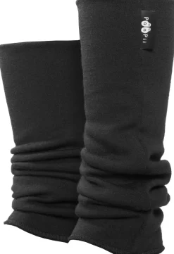 Säärystimet PaaPii merinovilla musta