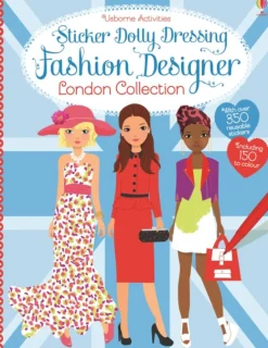 Sticker Dolly Dressing Fashion Designer London Collection