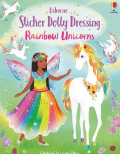 Sticker Dolly Dressing Rainbow Unicorns