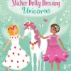 Sticker Dolly Dressing Unicorns