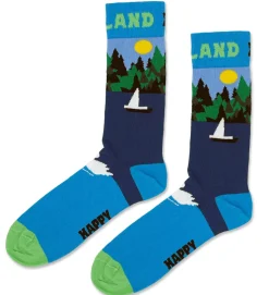 Sukat Happy Socks Finland Edition Finland Swan 36-40