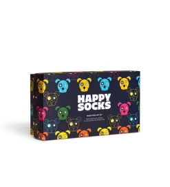 Sukat Happy Socks MIxed Dog 41-46 Lahjapakkaus 3 paria