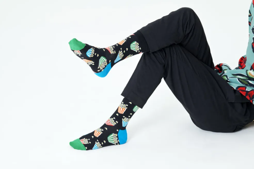 Sukat Happy Socks Popcorn 41-46