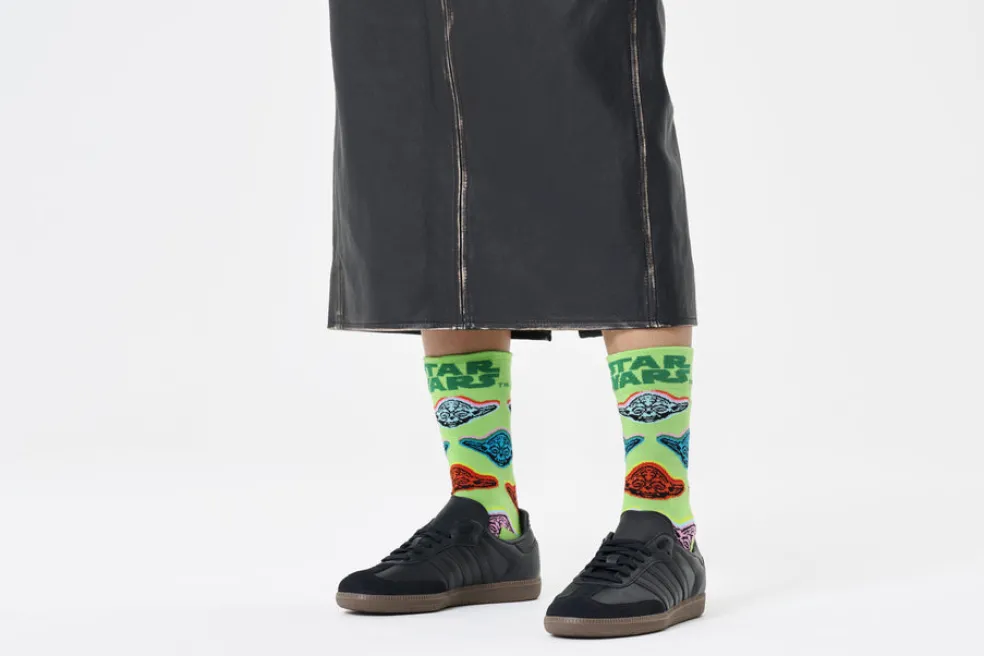 Sukat Happy Socks Star Wars™ Yoda Sock 41-46