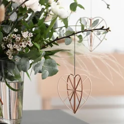 Sydän Valona puu 8 cm