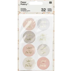 Tarra-arkki 4 kpl Rico Design Save the Date