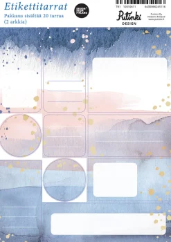 Tarra-arkki A5/ 2kpl bujo Usva