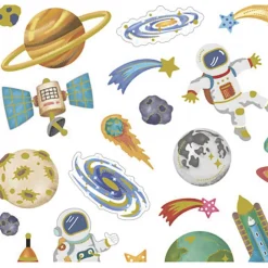 Tarra-arkki 15x16,5cm avaruus