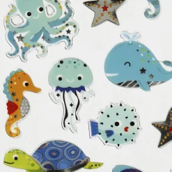 Tarra-arkki 15x16,5cm merieläimet