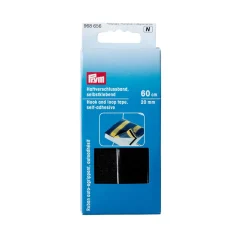 Tarranauha liimalla 20 mm/60 cm musta Prym