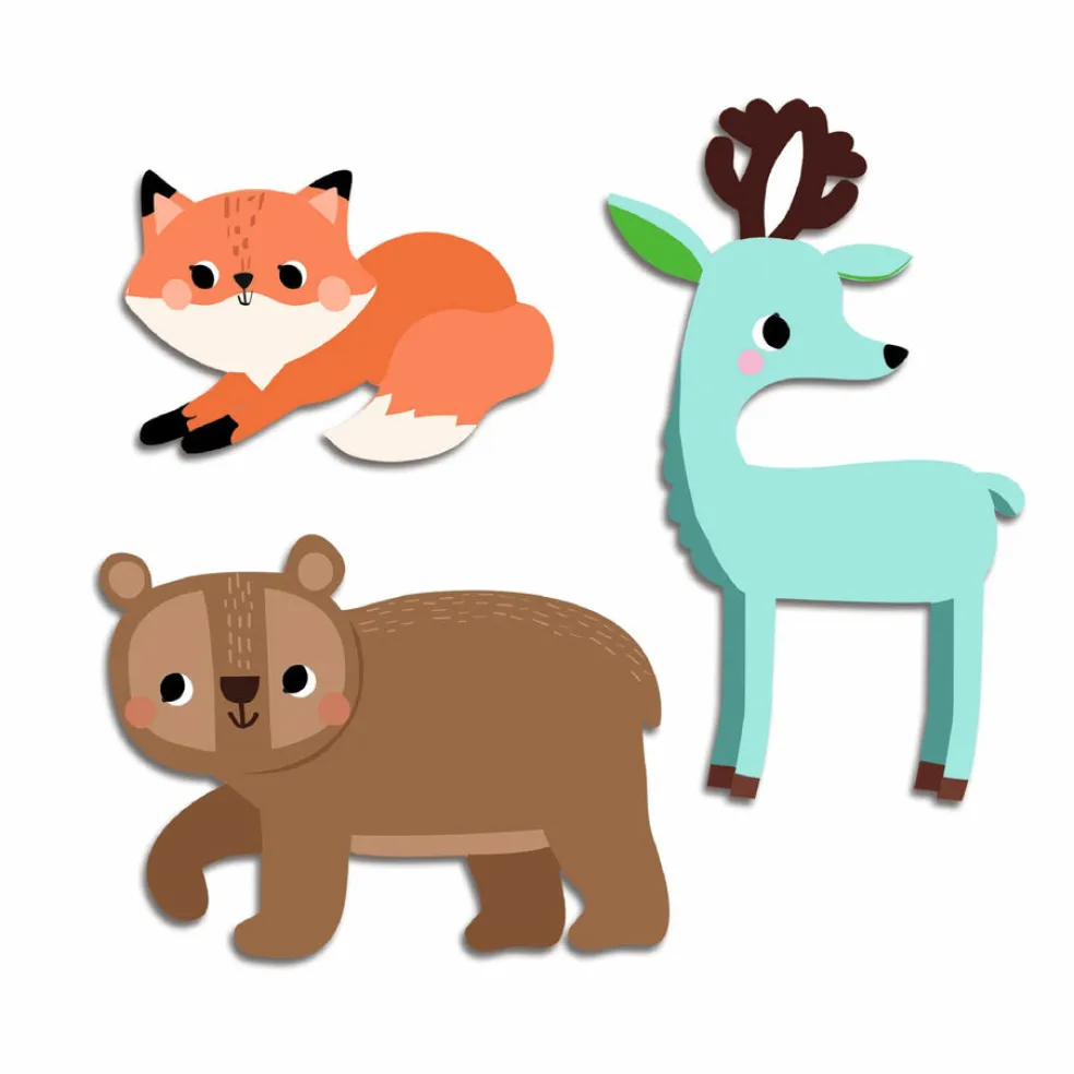 Tarrasetti metsän eläimet Djeco