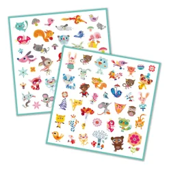 Tarrasetti söpöt eläimet Djeco